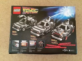 New Lego Cuusoo DeLorean 21103 Back to the Future "Sheild" error Rare Retired