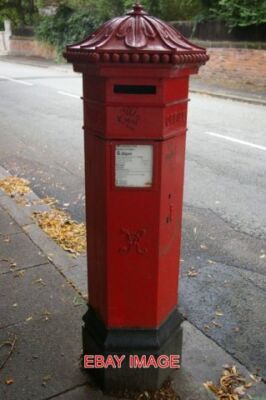 PHOTO  BIRKENHEAD PENFOLD VICTORIAN POSTBOX ALTON ROAD THE LOCAL VANDALS HAVE MA