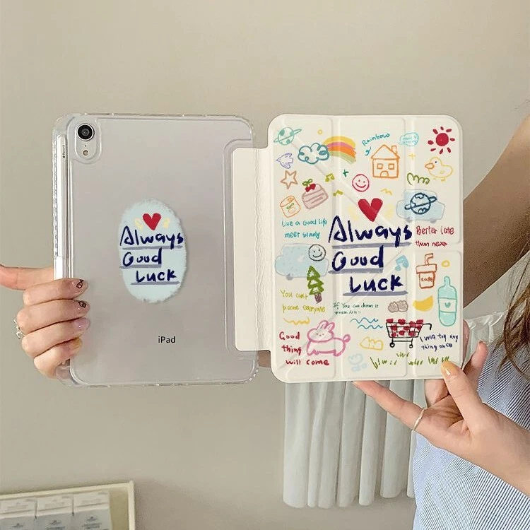 Case For iPad 5 6 7 8 9 10th Generation Air 2 3 4 shockproof cartoon colourful - Image 3 of 4