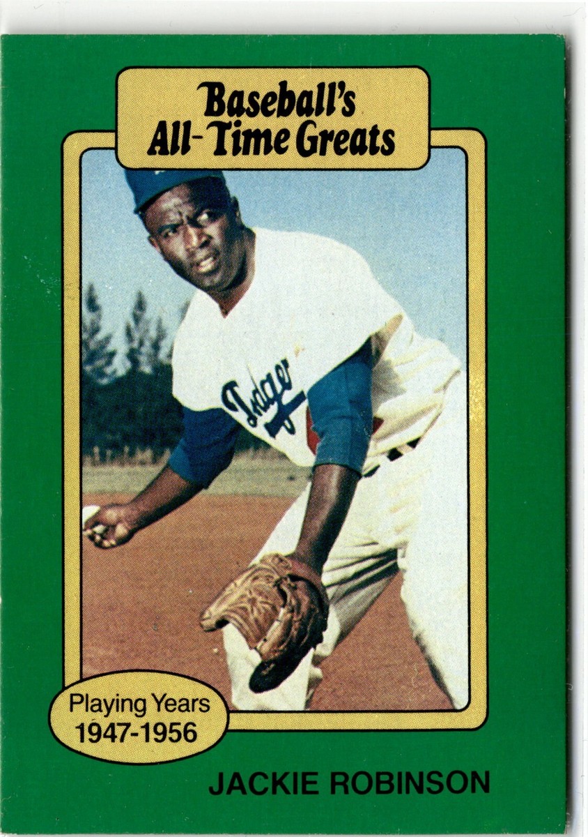 お値下げ　非売品　Jackie Robinson レプリカ Jackie Robinson 1987 Hygrade Baseball's All-Time Greats Baseball