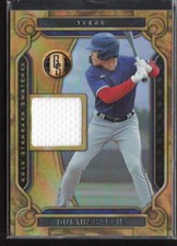 2023 Panini Chronicles #GSS-DH Dustin Harris Gold Standard Swatches