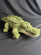 American Alli Alligator Stuffed Plush Flopsie 15" Long by Aurora World