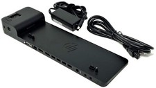 HP 2013 UltraSlim Docking Station with Power Adapter D9Y32AA ABA 