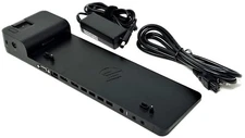 HP 2013 UltraSlim Docking Station with Power Adapter (D9Y32AA#ABA)