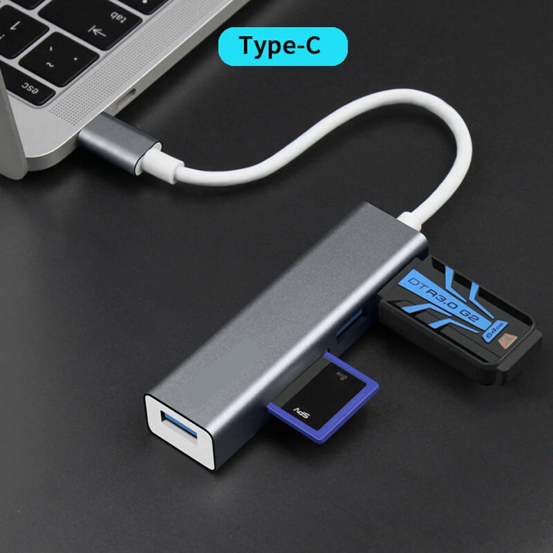 USB HUB Laptop Docking Station SD/TF card reading Splitter Extender  converter