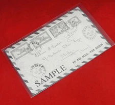 Museum Grade Archival Mylar Currency Sleeves for Large Format MG500, Qty. 100