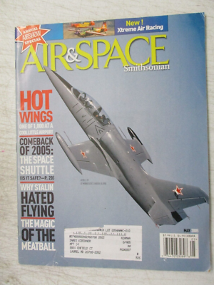 #ad #ad AIR amp; SPACE SMITHSONIAN MAGAZINE MAY 2005 SPACE SHUTTLE WHAY STALIN HATED FLYING $11.95