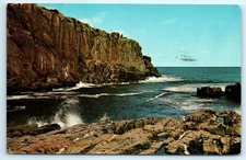 POSTCARD Ogunquit Maine Famous Bald Head Cliff 90 Feet Above Sea Level