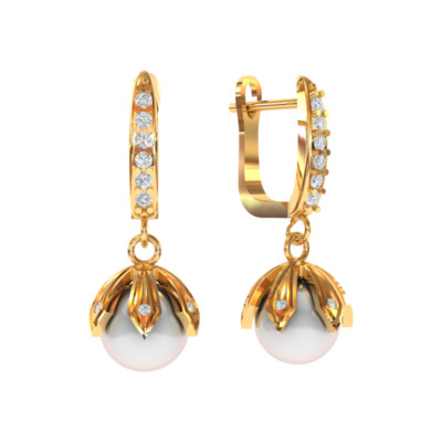 2 pairs Earring Wax patterns for lost wax casting Gold Jewelry/waxes_0388