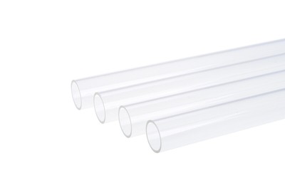 Alphacool HardTube 12/10mm Acryl (PMMA) Klar 80cm - 4er Set (320cm)