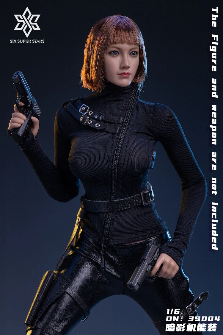 16 Sexy Agent Combat Clothing 3S004 For 12 Female Figure PHICEN Hot Toys  ☆USA☆ | eBay