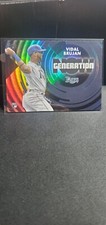 Vidal Brujan RC 2022 Topps Update Series #GN-86 Generation Now Insert BLACK /299