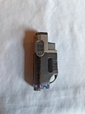 New ‘Ripple Triple’ tri-jet butane adjustable gun metal lighter