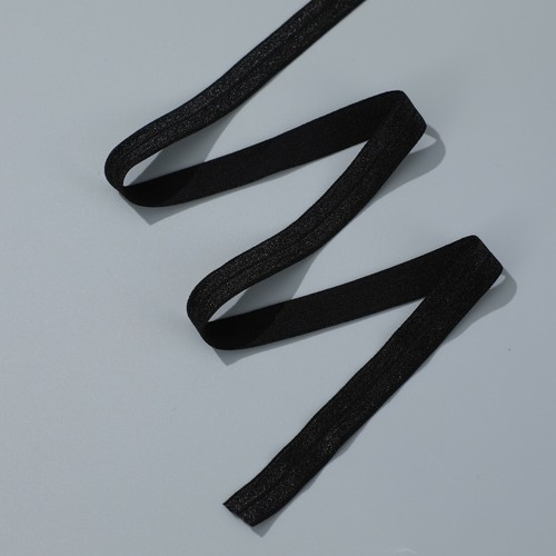 90 yards Elastic 5/8” Black Fold Over FOE Headband Clothing Wholesale Roll B58 - Picture 2 of 2