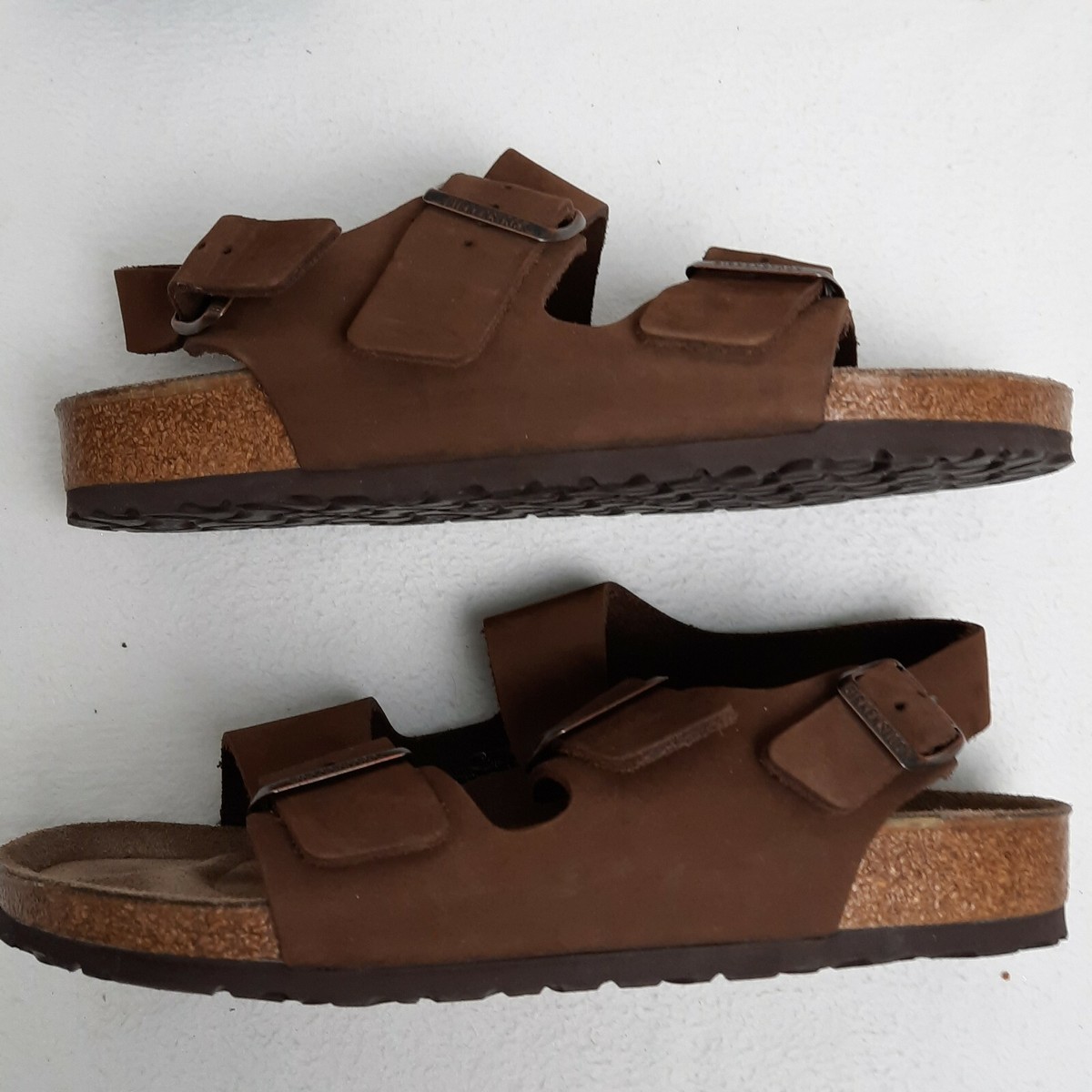 BIRKENSTOCK Milano B5 サンダル 40 ブラウン BIRKENSTOCK（ビルケンシュトック）の「MILANO/ミラノ