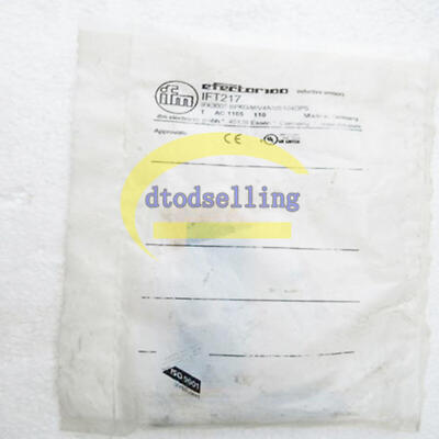 1PCS IFM IFT217 Inductive Sensor Threaded Type 10...30 DC PNP New