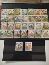 francobolli italiani blocco Castelli rari usati