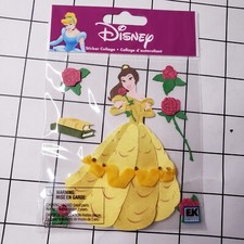 EK Success Disney Dimensional Sticker Belle with Flowers