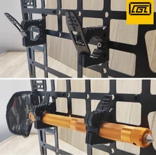 MOLLE Storage Panel Quick Fist Mount Clamps Bundle Fixed Buckle 4pcs