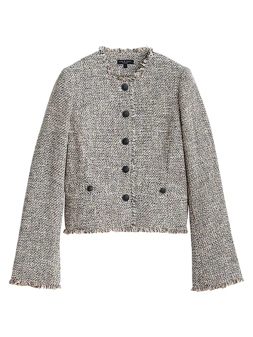 NEW Rag & Bone Tweed Carmen Jacket size 10 #SJ632 | eBay