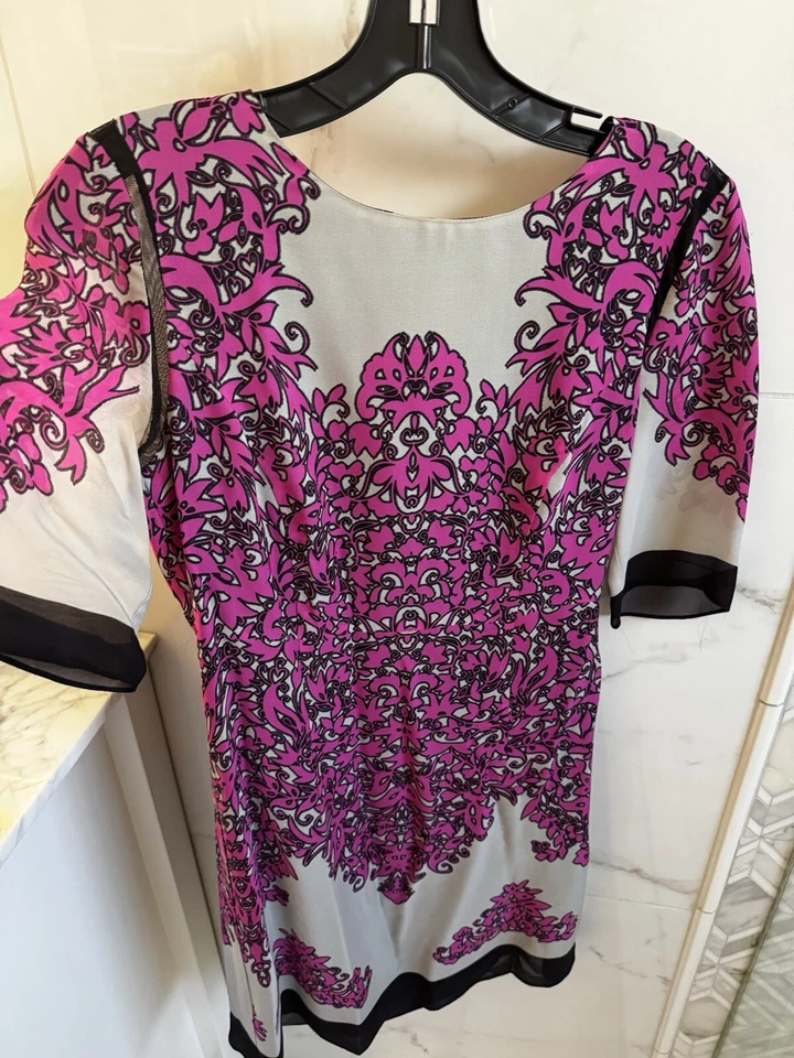 Vestido floral de seda Milly talla 4 Foto 3 de 4