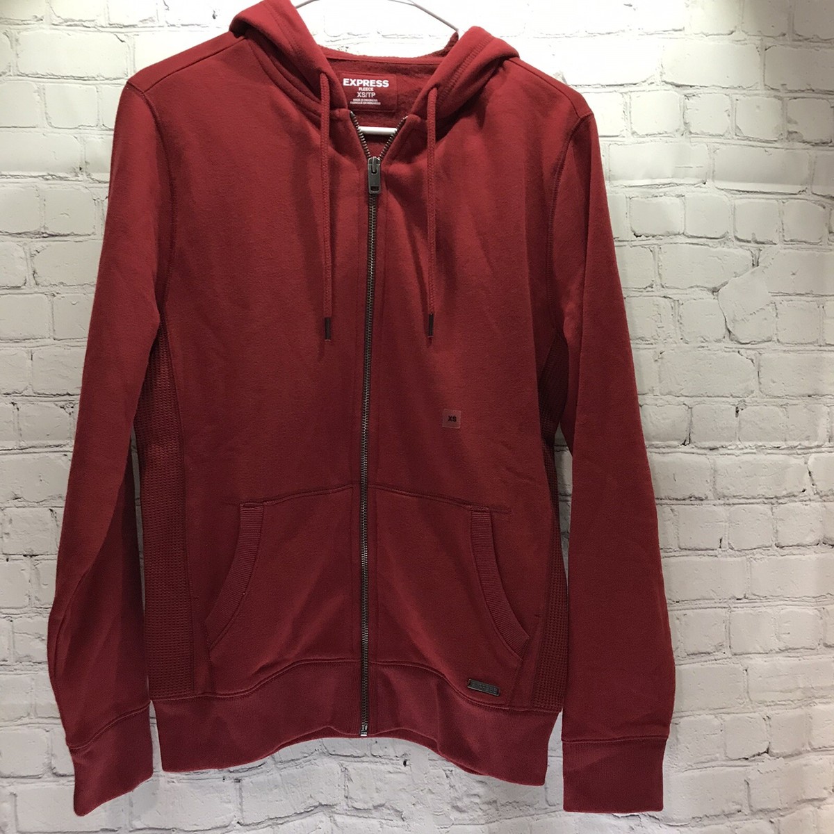 トップス THE RED THERED S w zip hoodie long The Red Thread S W Zip Hoodie Long Black Set No Drawstring
