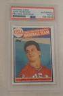 Autographed Signed PSA Slabbed 1985 Topps Rookie Card JOHN MARZANO Red Sox MLB