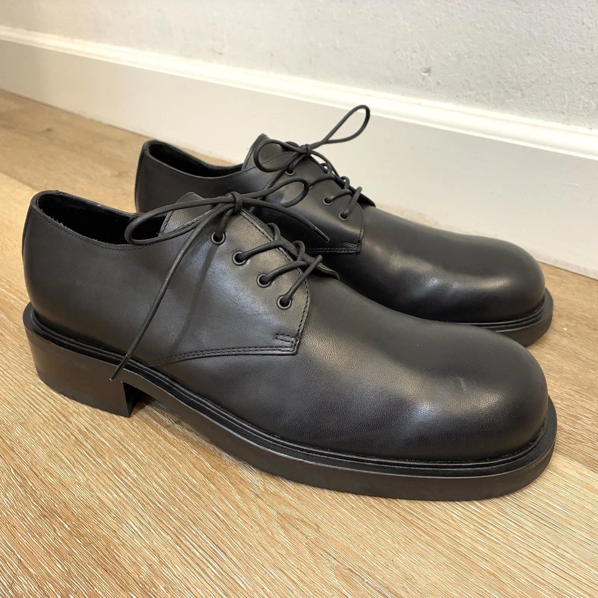 Emporio Armani Black Dress Shoes for Men for sale | eBay