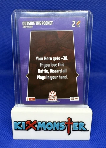 Bo Jackson Battle Arena Alpha Update - Play PL-4 - Outside the Pocket - RARE