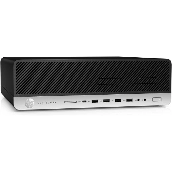HP EliteDesk 800 G4 SFF Intel i5-8500 3.0 GHz 8GB DDR4 256GB SSD W10P Desktop BK - Image 3 of 4