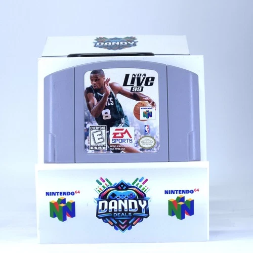 NBA Live 99 N64 Authentic, Tested - Nintendo 64