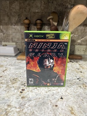DEFECTIVE Ninja Gaiden Black  Microsoft Xbox CIB W Reg Card - Tested