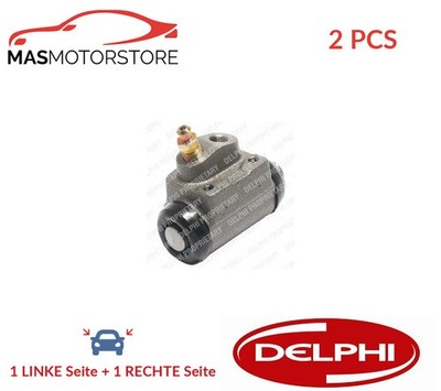 RADBREMSZYLINDER TROMMELBREMSE PAAR DELPHI LW37523 2PCS A FÜR LAND ROVER