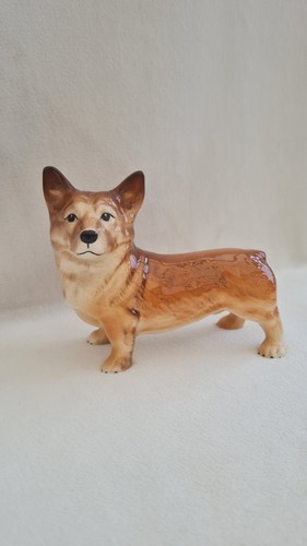Vintage Melba Ware Pembroke Welsh Corgi Ornament Figurine
