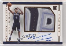 2016 Panini National Treasures Bronze 2/25 Wade Baldwin IV #175 Patch Auto 4vc