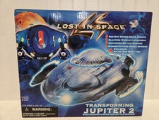 Lost in Space Transforming Jupiter 2 Spaceship Lights Sounds 1997 Trendmaster