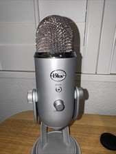 Logitech Blue Yeti Microphone Silver