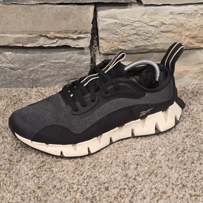 Reebok Shoe Women's Size 11 Zig Dynamica Running Walking Sneaker Black/Gray