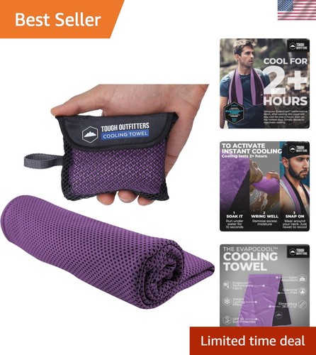 Cooling Towels for Neck Face - Neck Cooling Towel for Hot Weather Yoga Sports... - Picture 1 of 8