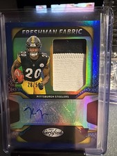 2025  Certified Freshman Fabric Mirror Signatures Kaleb Johnson  Purple /399