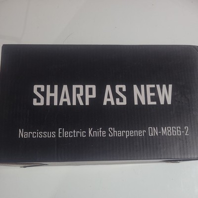 Narcissus Knife Sharpener, Professional 2 Stage Electric for Quick Sharpening