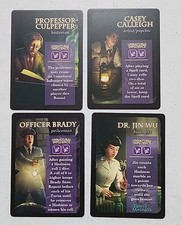 Tower Of Madness Board Game Promo Card Set. 4 Cards.