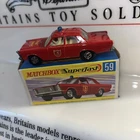 MATCHBOX LESNEY SUPERFAST No 59 MERCURY FIRE CHIEF CAR .NM
