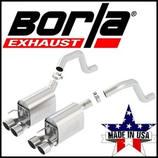 Borla S-type Ii Axle-back Exhaust System Fits 2006-2013 Chevy Corvette Z06 Zr1 Borla S-type Ii Axle-back Exhaust System Fits 2006-2013 Chevy Corvette Z06 Zr1