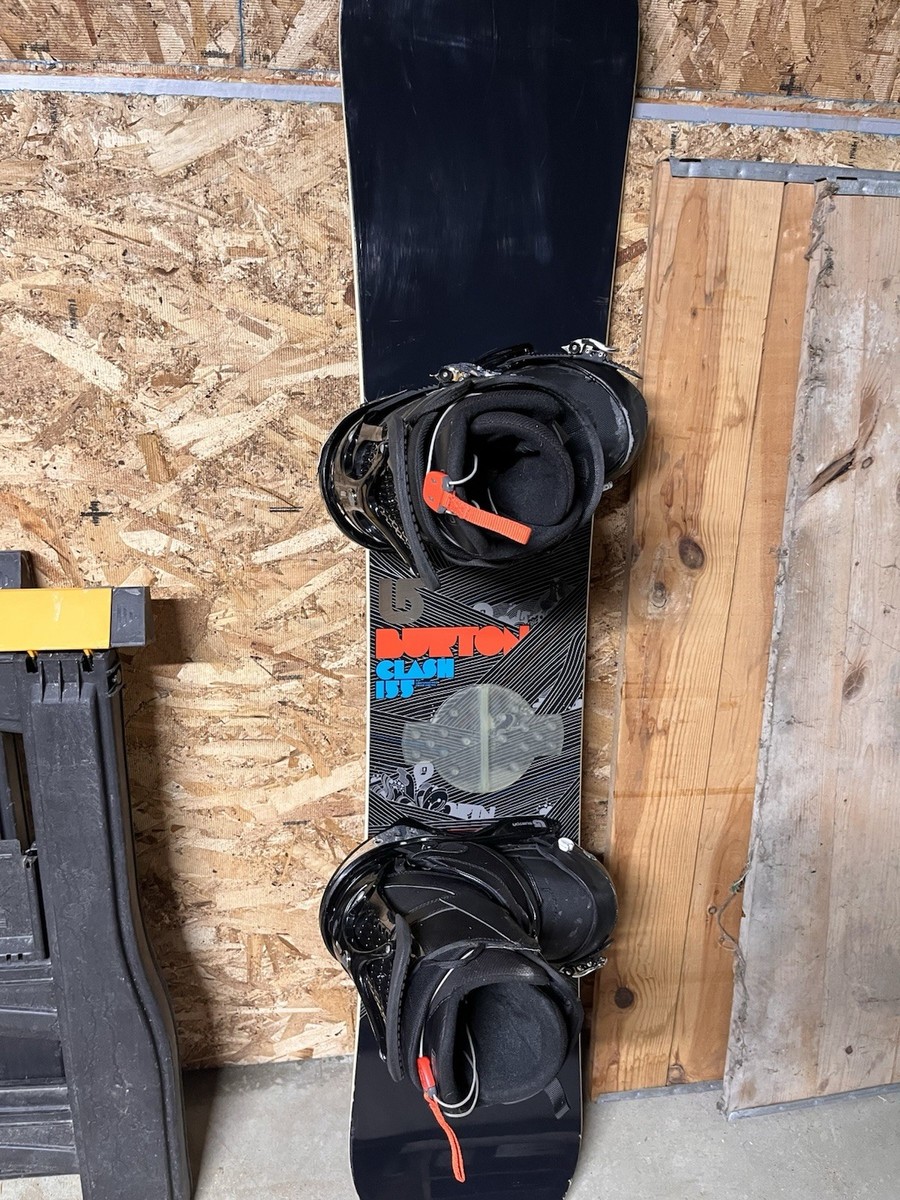 Burton Clash 155 With Burton Cartel Bindings S/z Lg | eBay