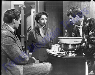 Rock Hudson Elizabeth Taylor Dennis Hopper 8x10" B/W Photo Negative 6827