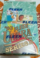 1993 Fleer Ultra MLB Baseball Series 2 Factory Sealed Box 36 Packs