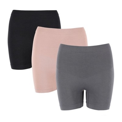 Carrie Amber Nahtlose Biker Shorts Shapewear Für Damen 3er Pack Multicolor