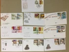 Ten Israel after 2000 fdc with two stamps