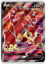 Volcanion V 162/198 Rare Ultra Chilling Reign Pokemon Holo Near Mint